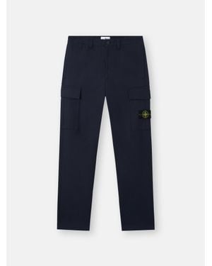 Stone Island 3100012 Panama Cotton - Blue
