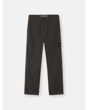 Stone Island 3100005 Canvas Weave Cotton, Organic Cotton - Black
