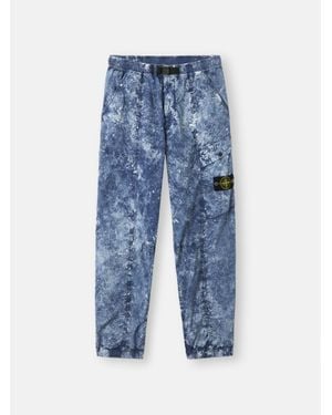 Stone Island 3100016 Pigment On Tela 'Paracadute' Stretch-Tc - Blu