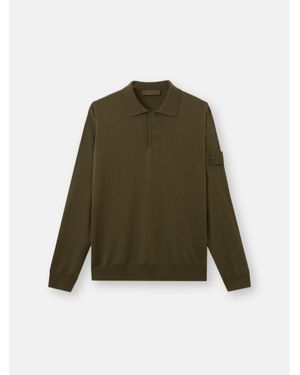 Stone Island 5100076 Light Pure Rws Wool S. I. Ghost - Green