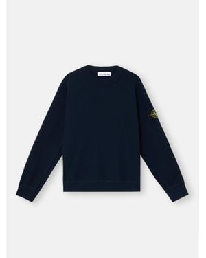 スウェット・トレーナー STONE  Micro Stitch sweatshirt STONE ISLAND - Micro Stitch sweatshirt | Leam Roma - Luxury