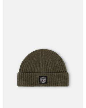 Stone Island N100012 Light Rws Geelong Wool - Verde