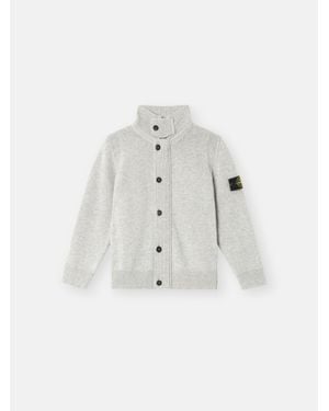 Stone Island 5100003 Wool Cashmere - Bianco