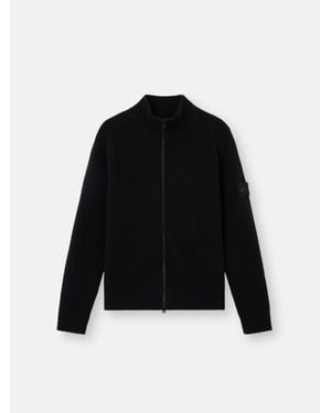 Stone Island 5100083 Rws Geelong Wool Ghost - Schwarz
