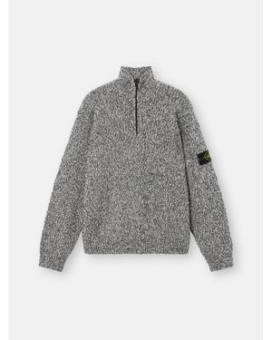 Stone Island 5100026 Speckled Cotton - Grey