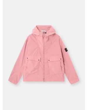 Stone Island Light Compact Touch Poly-Tc Jacket - Pink