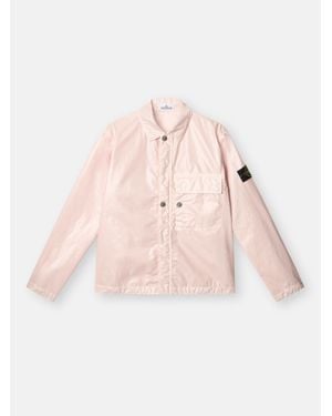 Stone Island 1200001 Mussola Gommata-Tc - Rosa