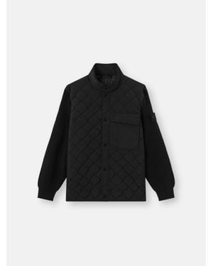 Stone Island 4100016 Nylon Smerigliato S. I. Ghost - Black