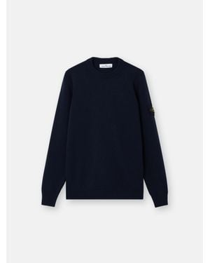 Stone Island 5100072 Lambswool - Blue