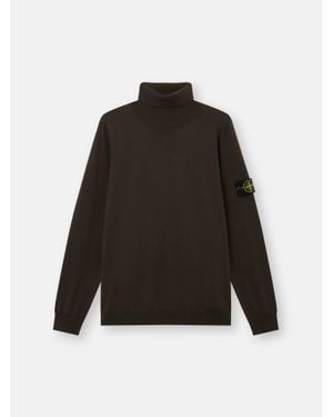 Stone Island 5100025 Light Pure Rws Wool - Black