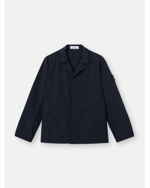 Stone Island A100001 Micro Twill - Blue