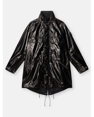 Stone Island 7100013 Mussola Gommata-Tc - Nero