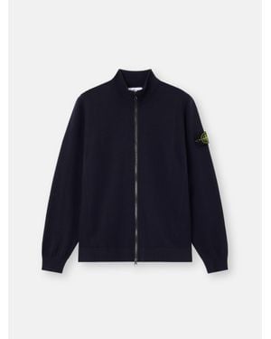 Stone Island 5100062 Stretch Rws Wool - Blue