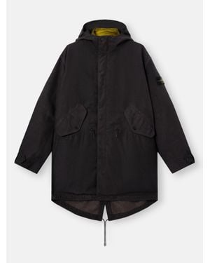 Stone Island 7100013 Dense Oxford Nylon-Tc - Black