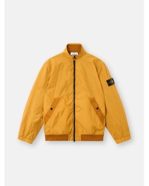Stone Island 4100111 Crinkle Reps Ny - Yellow