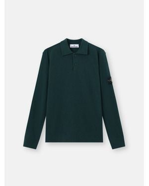Stone Island 5100018 Light Rws Geelong Wool, Homme, Taille - Vert