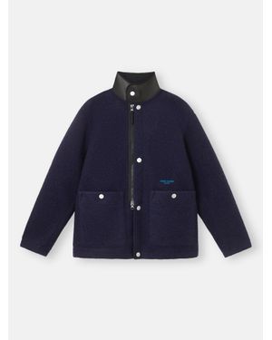 Stone Island Q100020 Felted Wool Polyester Marina - Blue