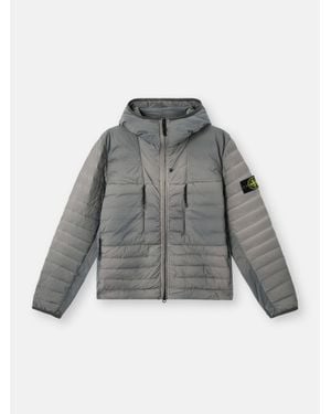 Stone Island 4100020 Seamless Tunnel Nylon Down-Tc - Grigio