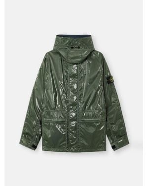 Stone Island New Balance Summer '026 Capsule Jacket - Green