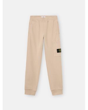 Stone Island 6200002 Brushed Organic Cotton Fleece - Natur