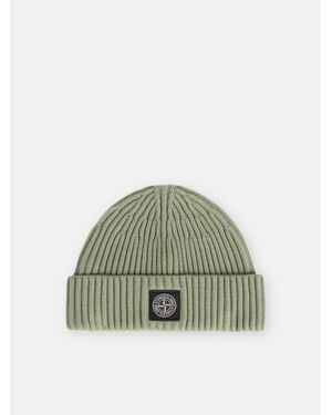 Stone Island N100002 Full Rib Rws Wool - Green