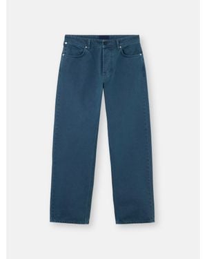 Stone Island J100005 Light Bull Denim-Tc - Blue