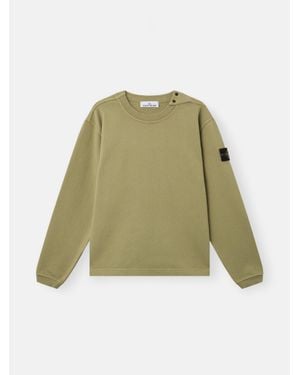 Stone Island 6100036 Heavy Cotton Jersey - Green