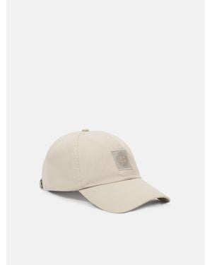Stone Island 9100016 All-Weather Cotton Canvas S. I. Ghost - White