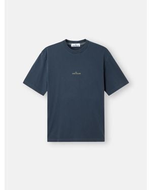 Stone Island 2100001 Organic Cotton Jersey - Blue