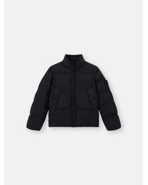 Stone Island 4100002 Garment Dyed Crinkle Reps Ny - Schwarz