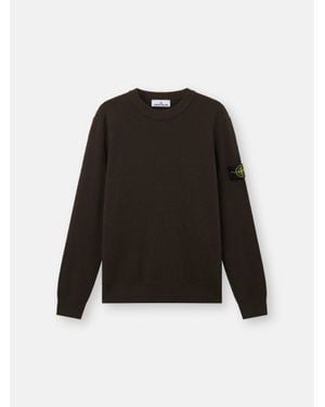 Stone Island 5100011 Pure Rws Wool - Black