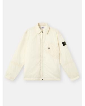 Stone Island 1200007 Matt Ripstop Cordura Advanced Fabrics - Natural