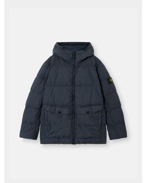 Stone Island 4100037 Crinkle Reps Ny - Azul