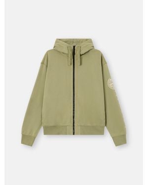 Stone Island 6100009 Cotton Fleece - Green