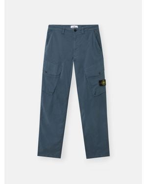 Stone Island 3100003 Stretch Organic Cotton Twill - Blue