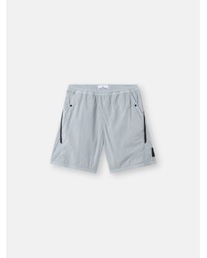 Stone Island L100004 Ultralight Nylon Stretch-Tc - Blue