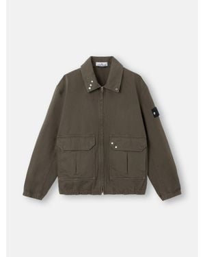 Stone Island Cotton Light Jacket - Brown