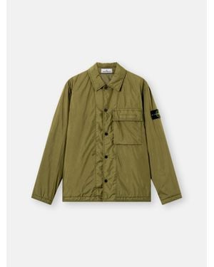 Stone Island 1200002 Crinkle Reps Ny - Green