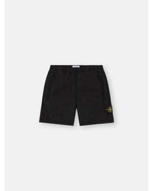 Stone Island L100017 Stretch Cotton Tela 'Paracadute' - Black