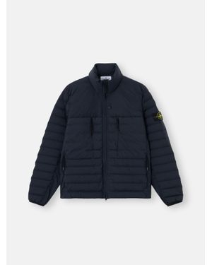Stone Island 4100106 Seamless Tunnel Nylon Down-Tc - Blue