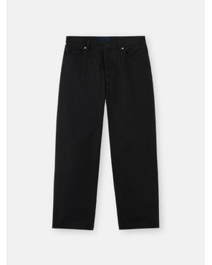 Stone Island Light Denim Five Pockets Trousers - Black