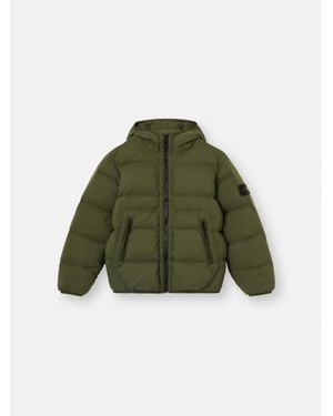 Stone Island 4100004 Seamless Tunnel Nylon Down-Tc - Grün