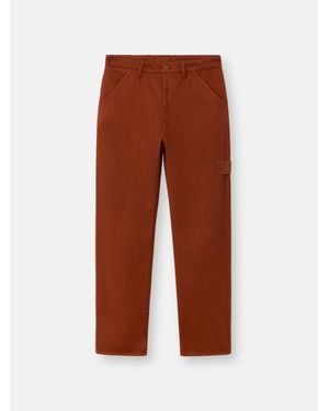 Stone Island 3100025 Raw Hand Wool Cotton Gabardine-Tc S. I. Ghost - Brown