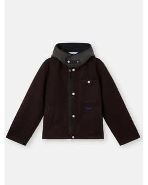 Stone Island Q100021 Felted Wool Polyester Marina - Black