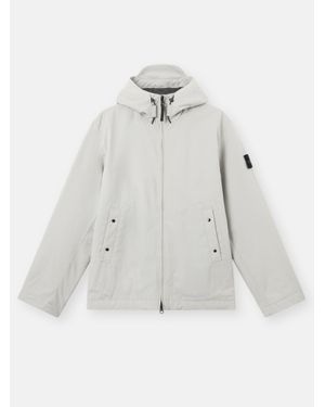 Stone Island 4100086 Soft Shell-R E. Dye Technology With Primaloft - White