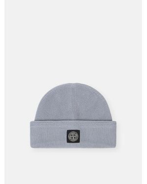 Stone Island N100102 Ribbed Soft Organic Cotton - Blue