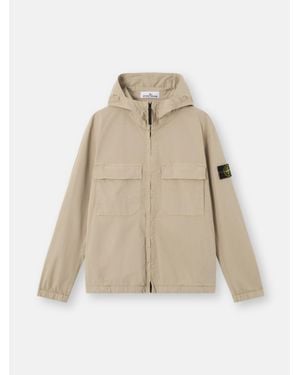 Stone Island 4100077 Stretch Organic Cotton Twill - Natural