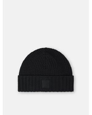 Stone Island N100006 Cashmere S. I. Ghost - Schwarz
