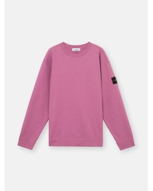 Stone Island 63750 Heavy Cotton Jersey - Rosa