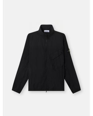 Stone Island 1200015 Ultralight Nylon Stretch-Tc - Black